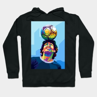 maradona wpap pop art Hoodie